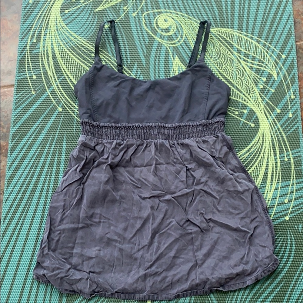 lulu lemon gray tank top